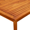 NNEVL Garden Coffee Table 85x85x45 cm Solid Acacia Wood
